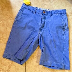 Tommy Bahama Blue Flat Front Men's Shorts Chino Stretch